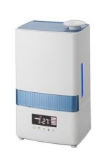 Guzzanti GZ 986B bílá / Zvlhčovač vzduchu / 30W / 4.5 L / až do 40 m2 / LED displej / 4 úrovně výkonu / ionizace (GZ 986B)