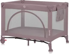 Lionelo Postieľka cestovná Laura Pink Nude / do 15 kg (LO-LAURA PINK NUDE)