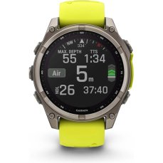 Garmin Fenix 8 Solar 47 mm titan žluté