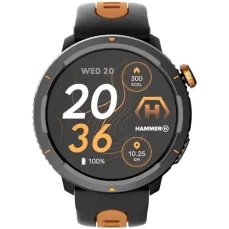 Hammer Watch 2 Lite oranžovo-čierna / Chytré hodinky / 1.43 "/ AMOLED / 466x466 / 3ATM (SMAWAHAM2LOR)