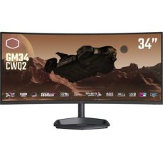 34" Cooler Master GM34-CWQ2 černá / VA / 21:9 / 3440x1440 / 180Hz / 320cd-m2 / 4000:1 / 0.5ms / 2x HDMI + 1x DP / VESA (CMI-GM34-CWQ2-EK)