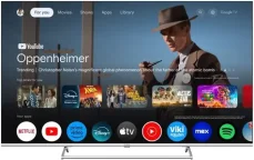 Strong SRT50UG8773C strieborná / 50" / 3840 x 2160 / QLED / DVB-T2/C/S2 / HDMI / USB / Wi-Fi / BT / LAN / Android TV (SRT50UG8773C)
