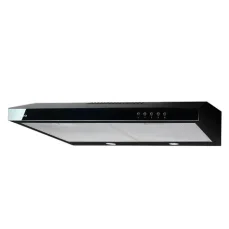 Akpo WK-7 K60 Glass čierna / Digestor / podskrinková / 253 m3/h / hlučnosť 59 dB (WK-7 K GLASS 60 CZARNY/CZARNE SZKŁO)