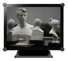 15" AG Neovo TX-1502 sivá / Dotykový monitor / XGA / 10 bodový PCAP dotyk / IP65 / VGA, HDMI, DP (TX152011E0100)