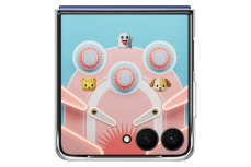 Samsung Z Flip7 Desig kryt Flipsuit Průhledná EF-ZF766CTEGWW