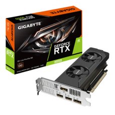 GIGABYTE GeForce RTX 3050 OC Low Profile 6GB / 1042-1477 MHz / 6GB D6 / 96-bit / 2x HDMI  2x DP / 70W (GV-N3050OC-6GL)