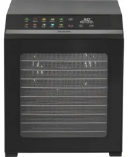 Sencor SFD 7300BK čierna / Sušička ovocia / 900 W / Sito 29 x 24 cm / 35-75 ° C / 12 plat