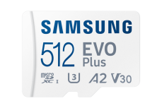 Samsung EVO Plus microSDXC Card 160 MB/s (+ SD adaptér) 512 GB Bílá MB-MC512SA/EU
