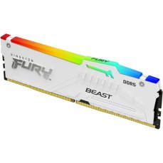 Kingston FURY Beast White RGB DDR5 64GB 6400MT/s CL32 DIMM (2x32GB) EXPO/XMP