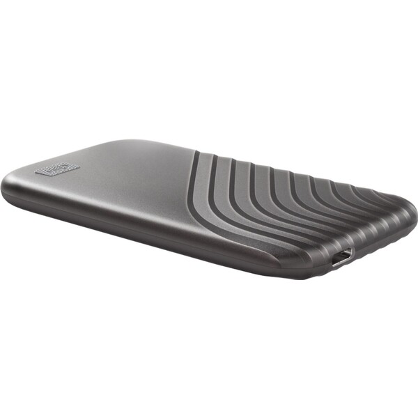WD My Passport externí SSD 2TB vesmírně šedý