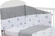 BUBABA Súprava do postieľky Dúha 6dielna (45401)