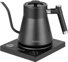 ECG Forza 8000 Pour over Nero černá / rychlovarná konvice / 1200 W / 1 L / husí krk / nerez (100001916620)