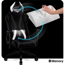 Diablo X-Horn 2.0 King Size herní židle  Bílo-černá