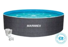 Bazén Marimex Orlando 3,66x1,07 m s príslušenstvom - motív RATAN