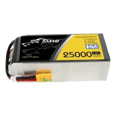 Tattu 25000mAh 22.8V 10C 6S1P Lipo Battery Pack With XT90-S (IN-TAA25K6S10XT9)