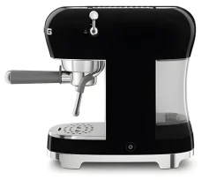 SMEG ECF02BLEU čierna / Pákový kávovar (ECF02BLEU)