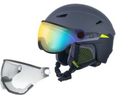 Helma Relax STEALTH RH24Q, šedá Velikost: 56-58 cm | M