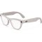 Meta RAY-BAN Skyler Gen2 (Standardní) chytré lesklé brýle (zatmavovací - čiré/safírové) šedé