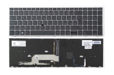 DeTech Klávesnice pro notebook HP ZBook 17 G5/G6, CZ