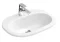 Villeroy  Boch O.novo - Umyvadlo zápustné 56x41 cm, s přepadem, otvor pro baterii, CeramicPlus, alpská bílá (416156R1)