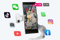 Insta360 Flow 2 AI Tracker Bundle (Biela) (INST910)