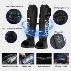 Masážní kalhoty FyzioGun CompressFit + dálkové ovládání Velikost: M