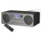 JVC RD-E861B-DAB, černý/šedý