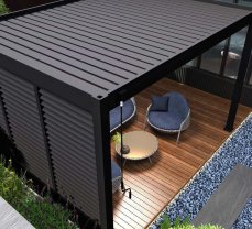 Bioklimatická pergola INTRO NEO 5,3x3 m volně stojící Rojaplast