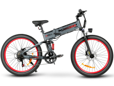 Elektrický bicykel SAMEBIKE LO26 Plus 1000W Farba: Sivá