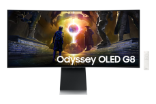 Samsung 34" Odyssey OLED G8 (G85SD) Stříbrná LS34DG850SUXDU