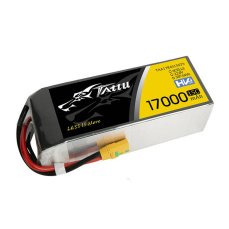 Tattu 17000mAh 22.8V 15C 6S1P Lipo Battery with XT90-S(anti-spark) Plug (IN-TAA17K6S15XT9)