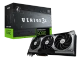 MSI GeForce RTX 5090 VENTUS 3X 32GB OC / 2452MHz / 32GB GDDR7 / 512-bit / 1x HDMI + 3x DP / 1000W (16) (RTX 5090 32G VENTUS 3X OC)