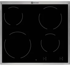 Electrolux EHF16240XK stříbrná / Sklokeramická varná deska / 6500W / 4 plotny (EHF16240XK)