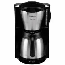 Philips Cafe Gaia HD7548/20 Černo-stříbrná / Kávovar na překapávanou kávu / 1.2l / Automatické vypnutí (HD7548/20)