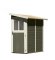 Dřevěný zahradní domek GÖRLITZ 99x182 cm Lanitplast