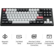 Keychron Q3 HE herní klávesnice (US) černá