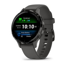 Garmin Venu 3S Slate/Gray, Silicone Band
