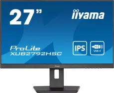 27" IIYAMA Prolite XUB2792HSC-B5 černá / IPS / 1920x1080 / 16:9 / 4ms / 1000:1 / 250cd / repro / HDMI / DP / USBC (XUB2792HSC-B5)