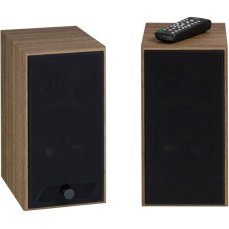 AQ M25 aktivní stereo reproduktory s BT hnědé