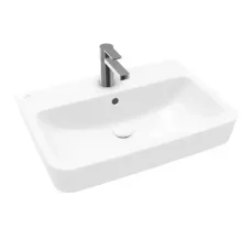 Villeroy  Boch O.novo - Umyvadlo 65x46 cm, s přepadem, otvor pro baterii, alpská bílá (4A416501)