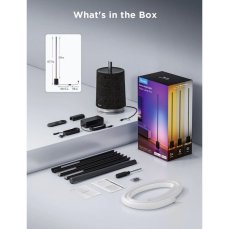 Govee Lyra RGBICWW Pro LED lampa s reproduktorem černá