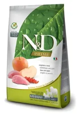 ND Prime Wild Boar  Apple Adult Medium  Maxi 12 kg / Granule pre psy / pre stredne veľké a veľké plemená (PND1200037)