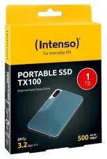 INTENSO TX100 1TB šedo-modrá / Externý SSD / 2.5" / USB 3.2 Gen 1x1 (3826460)