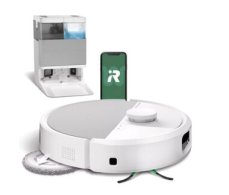 iRobot Roomba PLUS 505 Combo + AutoWash dock biela / Robotický vysávač / WiFi / vysávanie  mopovanie / 5000 mAh (N185240)