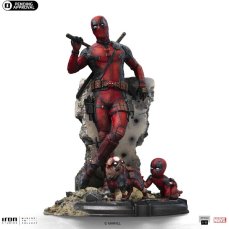 Soška Iron Studios Art Scale 1/10 Deadpool & Wolverine - Deadpool