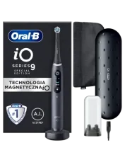 Oral-B iO9 Special Edition čierna / Elektrická zubná kefka / cestovné puzdro (iO9 Black)