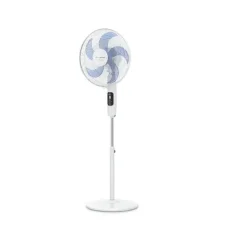 ROWENTA VU5450F0 bílá / Stojanový ventilátor / 55 W / 8 rychlosti / Průměr: 40 cm (3121040090862)