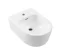 Villeroy  Boch Skyla - Závěsný bidet 530x370 mm, s přepadem, otvor pro baterii, CeramicPlus, alpská bílá (448200R1)
