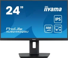 24" IIYAMA ProLite XUB2492QSU-B1 čierna / IPS / 2560x1440 / 16:9 / 0.5ms / 1000:1 / 300cd / repro / HDMI / DP (XUB2492QSU-B1)