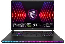 MSI Raider GE78 HX 14VIG-639NL / 17" / Intel Core i9-14900HX 2,20 - 5,80 GHz
 / 32 GB RAM / 2 TB SSD NVMe / NVIDIA GeForce RTX 4090 16 GB